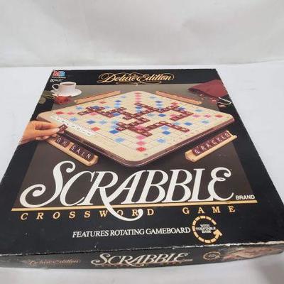 Deluxe Edition Scrabble, Ages 8+ to Adult