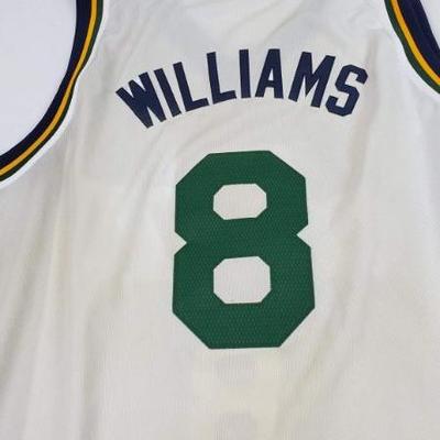 3XL Adidas Utah Jazz Jersey, Williams #8