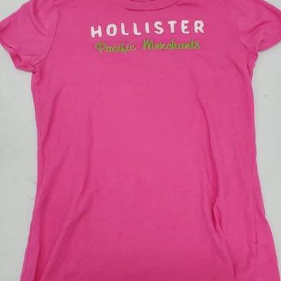 Size M Womens Bright Pink Hollister Shirt