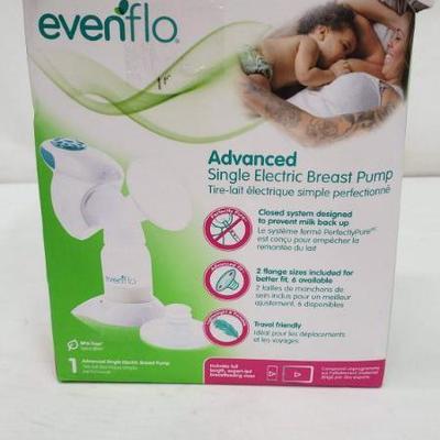 Evenflo Feeding Occasional Use Electric Breast Pump, Box Open, Clean/Looks New