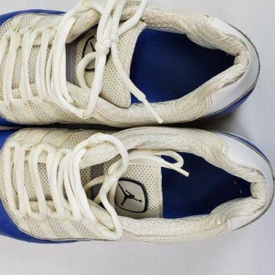 Mens 11.5 Jordan Shoes, Blue & White 