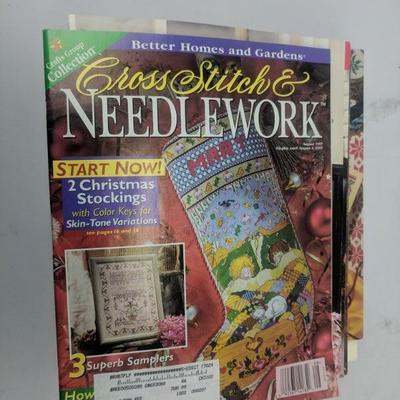 Cross- stitching Guide Books and Magazines 