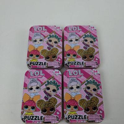 LOL Surprise 4 Mini Puzzles - New