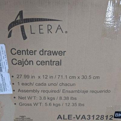 Black Center Drawer - New in Box, Some Assembly Required