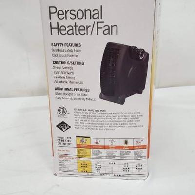 Personal Heater/Fan, Soleil - New