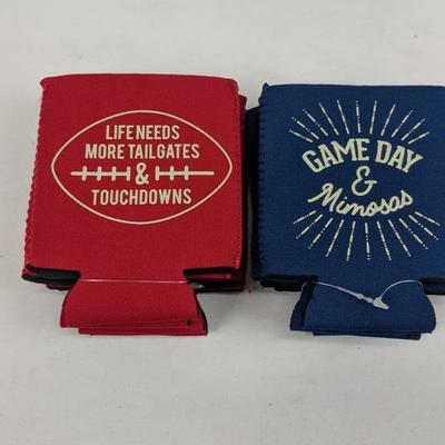 Game Day Koozies Set of 10 - New