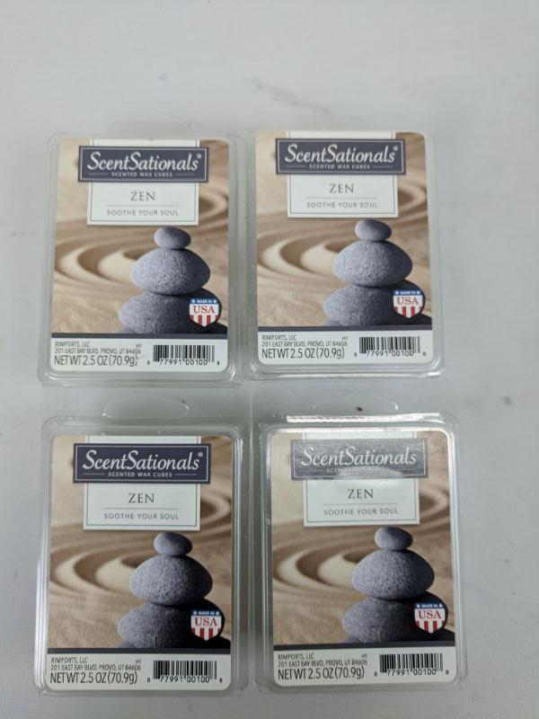 Scentsationals Wax Cubes, Zen New