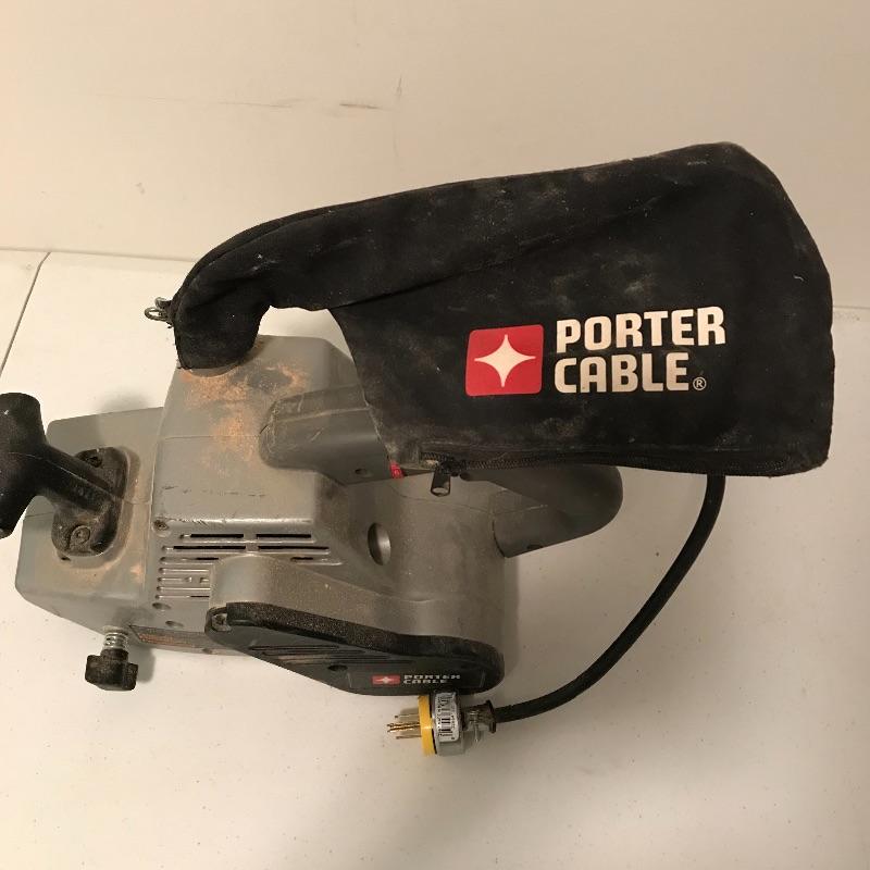 porter cable 362v belt sander