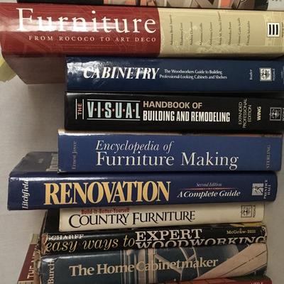 Lot 57 - Woodworking and Furniture Books
