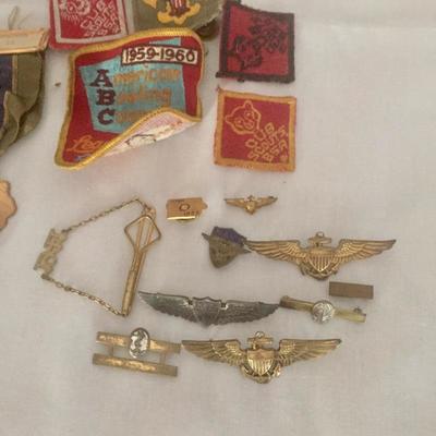 Lot 13 - Misc. Vintage Air Force and Boy Scout Memorabilia 