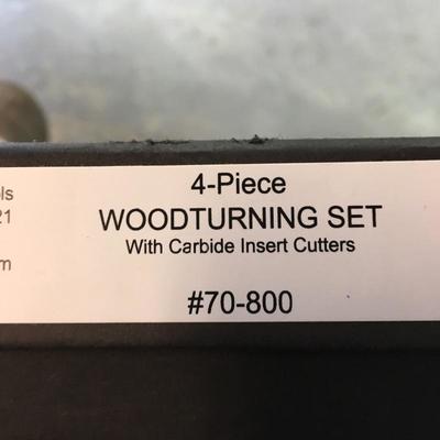 Lot 206 - Rikon Wood Turning Set