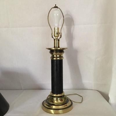 Lot 5 - Pair of Brass Lamps
