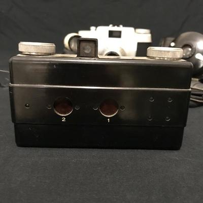 Lot 89 - Three Vintage Cameras and More