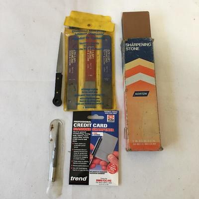 Lot 99 - Sharpening Tools and Cutting Tools