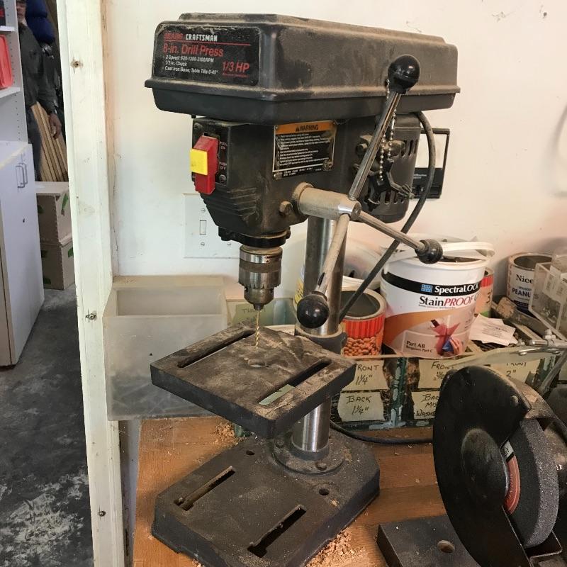 Sears craftsman 8 inch drill press sale