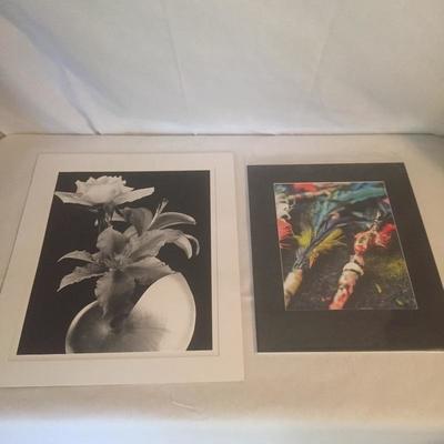 Lot 11 - 2 Matted Photographs 