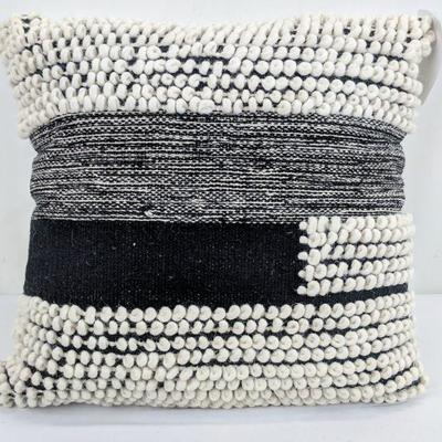 Better Homes & Gardens Banded Loop Decorative Pillow 18