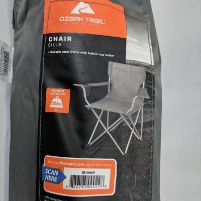 Ozark Trail Chair, Grey, 32