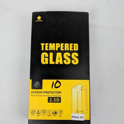 iPhone XR Tempered Glass Screen Protector - New