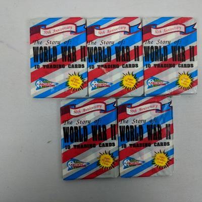 WW2 Trading Cars, Set of 5 - new