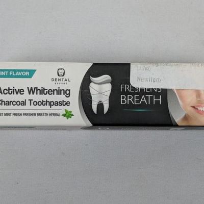 Active Whitening Charcoal Toothpaste - New