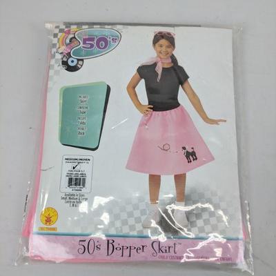 50s Bopper Skirt, Size M (Age 5-7) - New