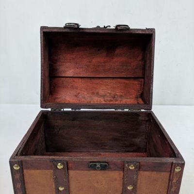 Brown Wooden Chest - New