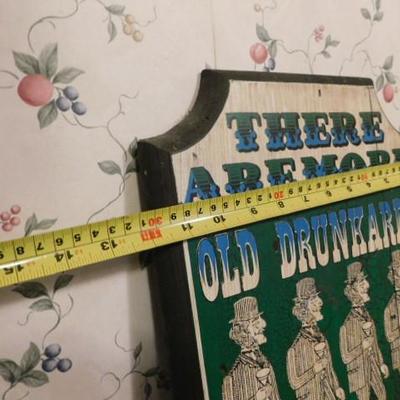 Vintage Painted Wood Doctor's Sign 12