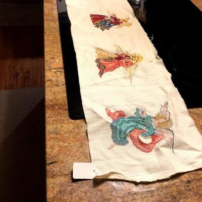 Counted Cross Stitch angels