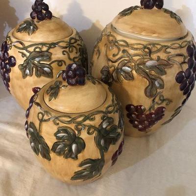 Meritage Noble Elegance Canister Set