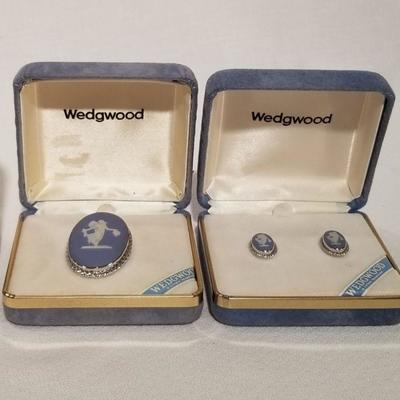 Wedgwood and Sterling Jewelry