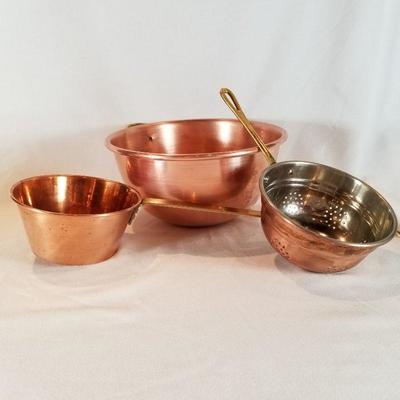 Copper Kitchen Ware Set