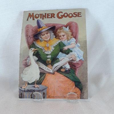 Mother Goose Story Printed on Linen