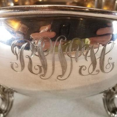 Silver Plate Sauce Boat with Under Plate