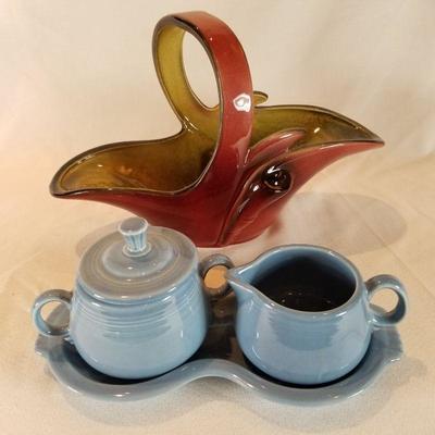 Collector Pottery Items - Hull Pottery and Fiesta Ware