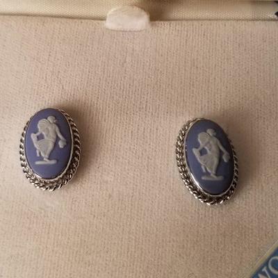 Wedgwood and Sterling Jewelry