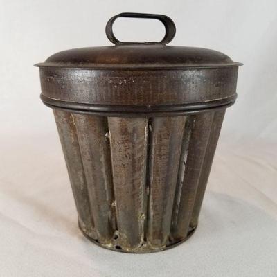 Early Steamed Pudding Tin with Lid