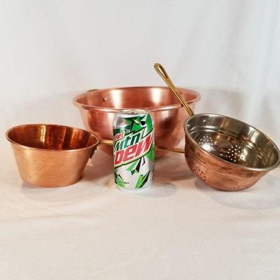 Copper Kitchen Ware Set