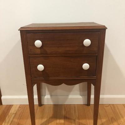 045:  Vintage Sewing Table 