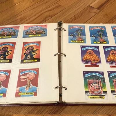 044:  Binder Full of Garbage Pail Kids Trading Cards 