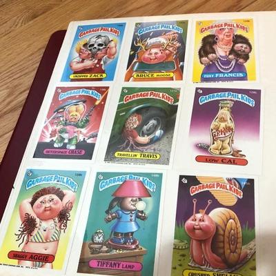 044:  Binder Full of Garbage Pail Kids Trading Cards 