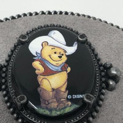 028:  Winnie The Pooh Belt Buckle 