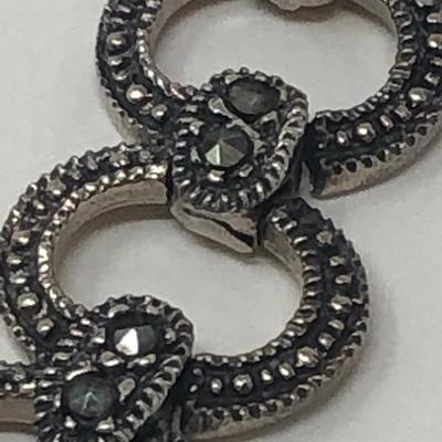 145:  Lizpaiacios   S.F. Necklace, Silver Bracelet and Silver Pendant 
