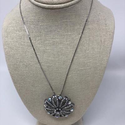 145:  Lizpaiacios   S.F. Necklace, Silver Bracelet and Silver Pendant 