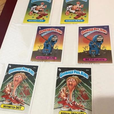 044:  Binder Full of Garbage Pail Kids Trading Cards 