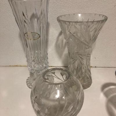 247: Cofrac Paris France Vase, Hand Made Barbro Wesslander Vase and others
