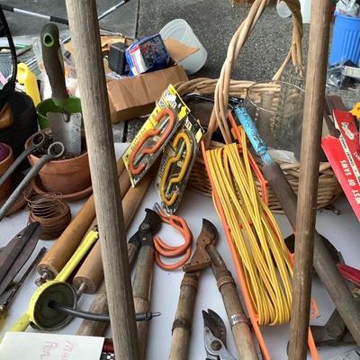 139: Yard Supplies and Yard Tools