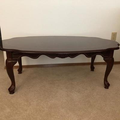 236:  Traditional Wood Coffee Table