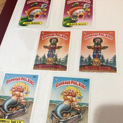 044:  Binder Full of Garbage Pail Kids Trading Cards 