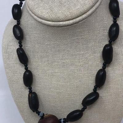 246: African Style Necklaces and Bracelet